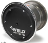 14 x 3  ALUM.  WHEEL * With 6 Dzus Black Cover *